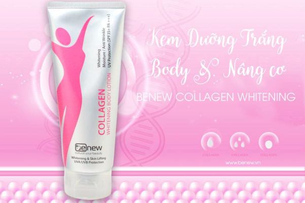 Kem dưỡng body trắng da Collagen whitening body lotion