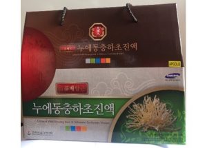 Nước đông trùng hạ thảo nhân sâm hộp 30 gói