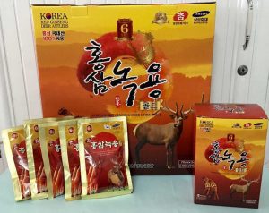 Nước hồng sâm nhung hươu Hàn Quốc