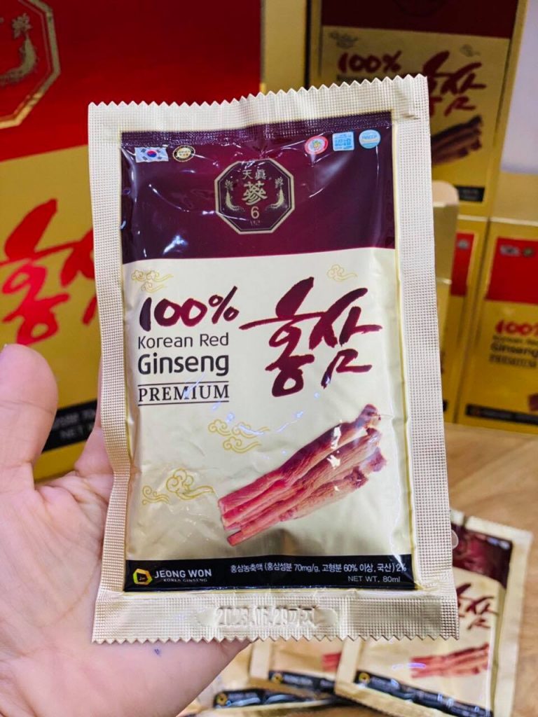 Tinh chất Hồng sâm Jeong Won 100% Korean Red Ginseng Premium