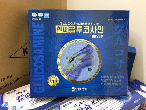 HD sử sụng Viên uống bổ khớp - Glucosamin 100VIP HANMI Hàn Quốc