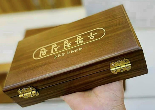 An Cung Ngưu Hoàng Hàn Quốc hộp gỗ 10v