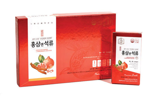 Collagen lựu Hàn Quốc hộp 30 gói - Nước collagen hồng sâm Hàn Quốc