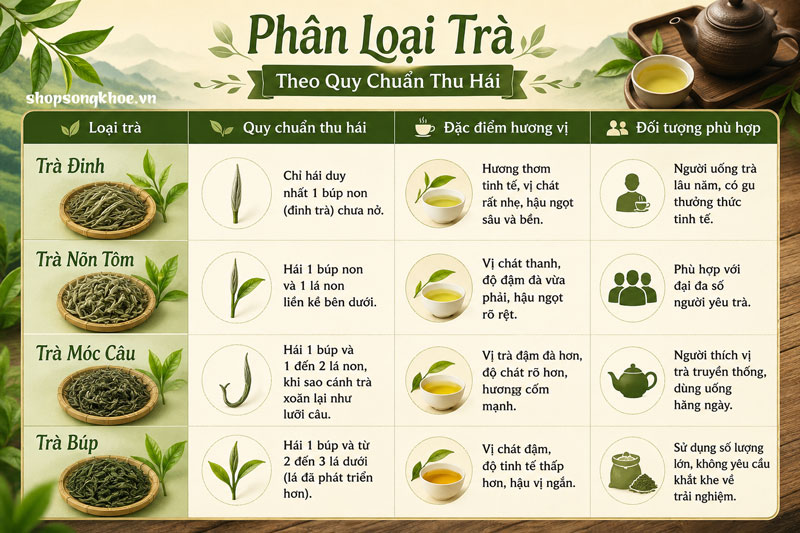 Trà Thái Nguyên loại nào ngon? Bản chất cốt lõi cho quyết định chọn trà phù hợp
