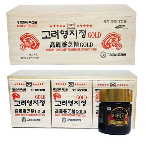Cao Nấm Linh Chi Hàn Quốc Gold - Korea Longevity mushroom extract gold