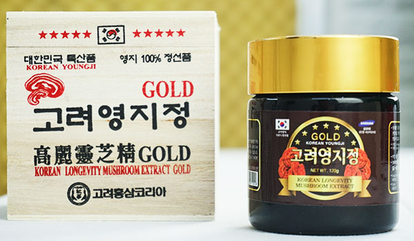 Cao Nấm Linh Chi Hàn Quốc Gold - Korea Longevity mushroom extract gold