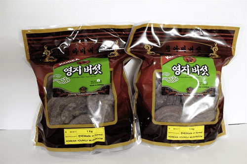 Nấm Linh Chi núi Hàn Quốc - túi 1kg nấm núi đá
