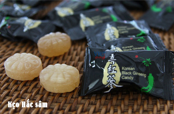 Combo 10 gói kẹo hắc sâm Hàn Quốc chất lượng cao