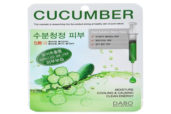 Combo 10 miếng mặt nạ dưa leo DABO Cucumber 23g