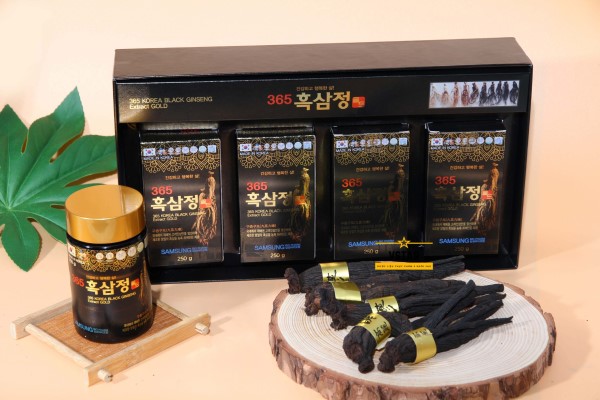 Cao Hắc Sâm 365 Samsung Hàn Quốc - Korea Black Ginseng Extract Gold
