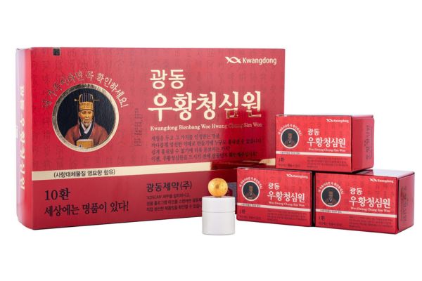 Liều Dùng An Cung Ngưu Hoàng Hoàn Hàn Quốc Kwangdong (Chính Hãng)