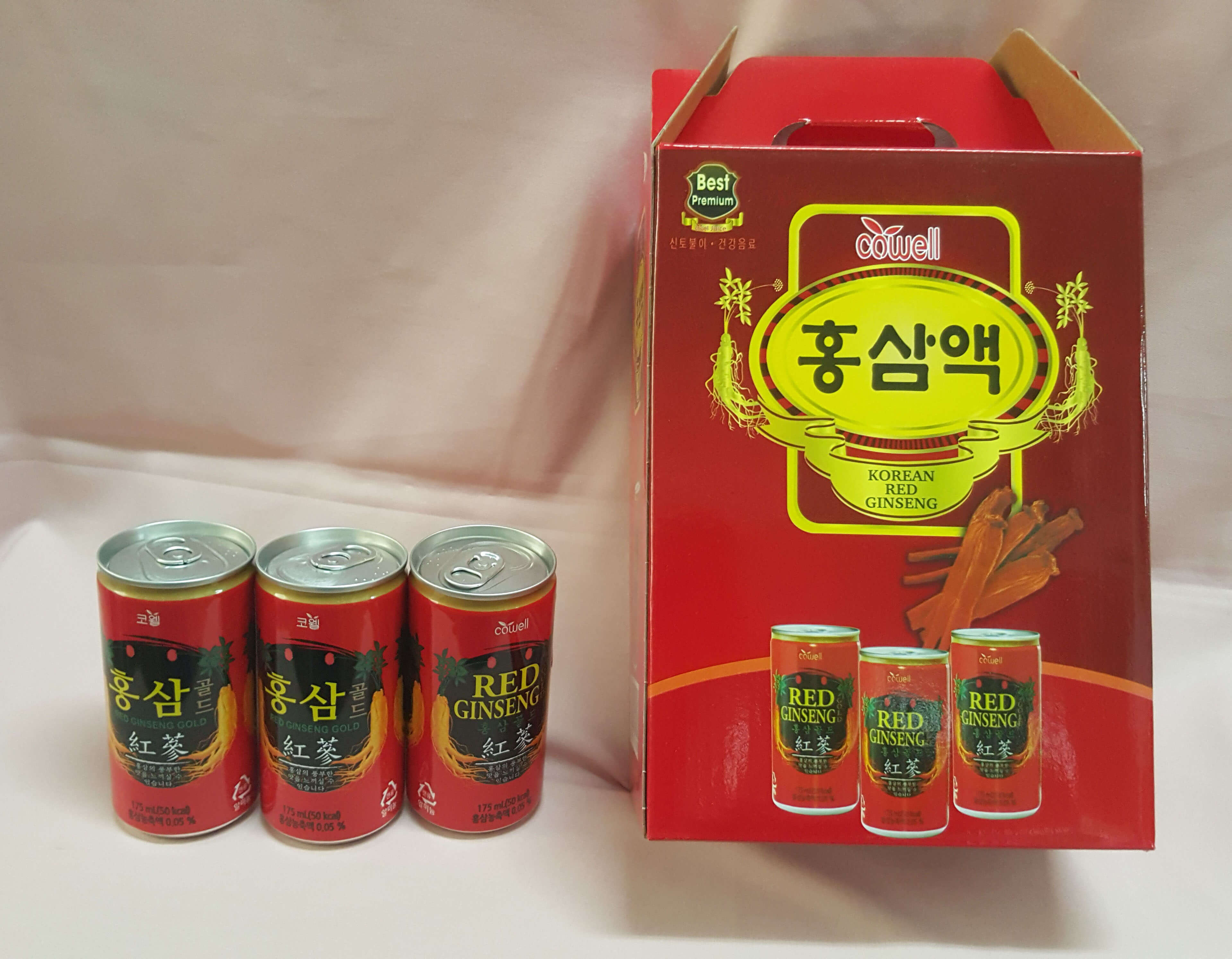 Hồng sâm lon Hàn Quốc Red Ginseng