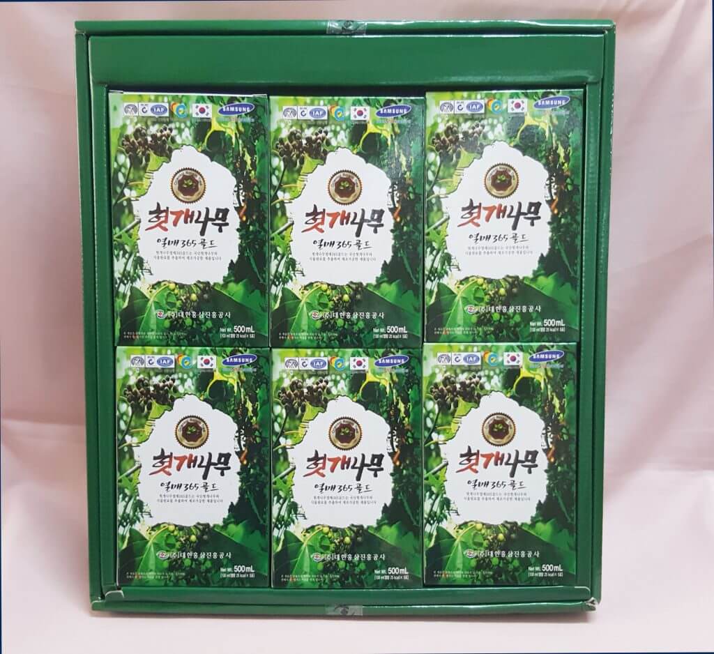 Bổ gan tiêu độc giải rượu Hovenia