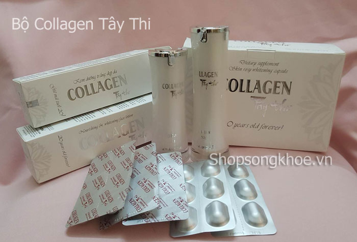 Bộ Collagen Tây Thi – Cho làn da đẹp, láng mịn, sạch nám, tàn nhang