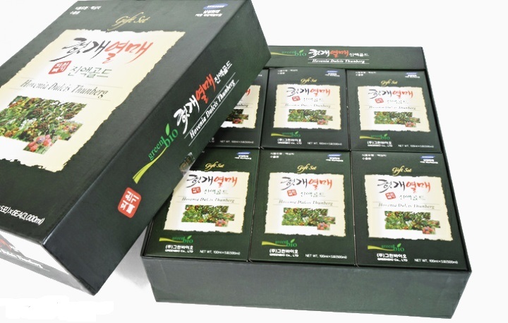 Bổ Gan Tiêu Độc Giải  Rượu Giftset Hovenia Hàn Quốc hộp 30 gói