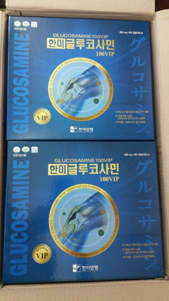 Viên uống bổ khớp - Glucosamin 100VIP HANMI Hàn Quốc