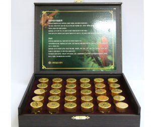 Viên đông trùng hạ thảo Hàn Quốc cao cấp hộp gỗ 30 viên