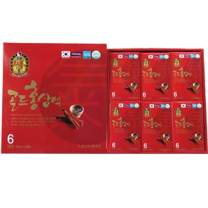 Nước Hồng Sâm 6 Năm Korea Red Ginseng Drink Sobek Hộp 30 gói