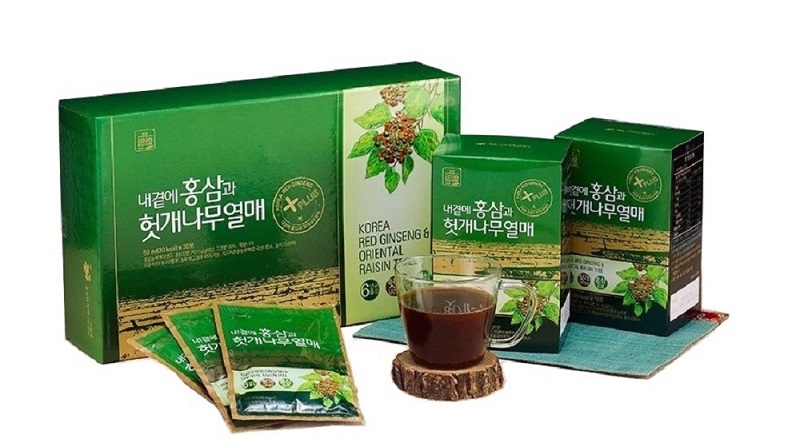 Nước Hồng Sâm Hàn Quốc và Oriental Raisin Tree giúp tăng cường sức khỏe