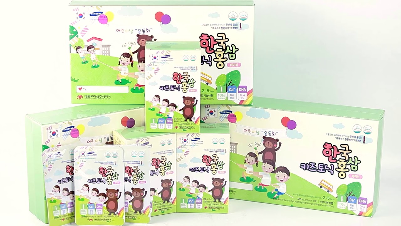 Nước Hồng Sâm Baby Daedong Cho Bé 2 - 5 Tuổi