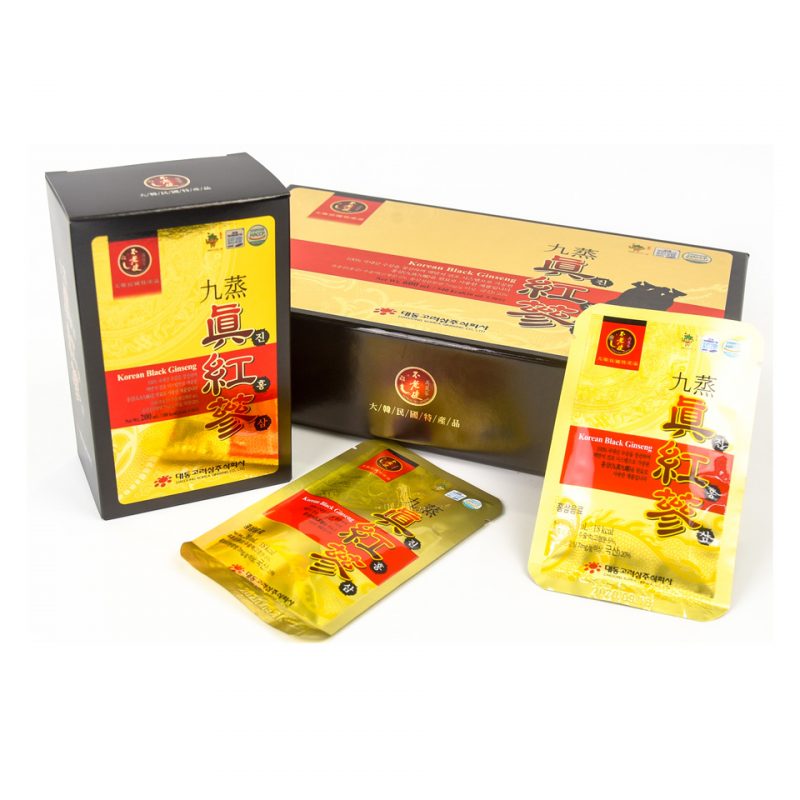 Nước Hắc Sâm Daedong Hàn Quốc Hộp 30 Gói - 20ml giá 950.000