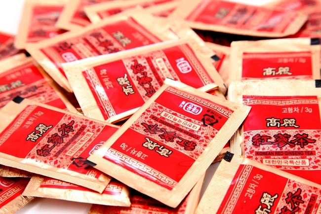 Trà Hồng Sâm Hàn Quốc Hộp Đỏ Cao Cấp 100 Gói