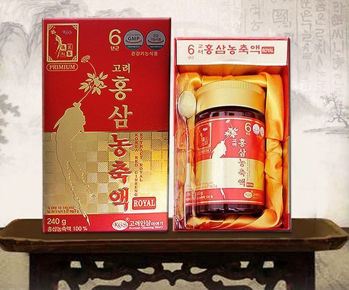 Cao Hồng Sâm KGS cao cấp hộp 1 lọ 240gr - Extract Royal