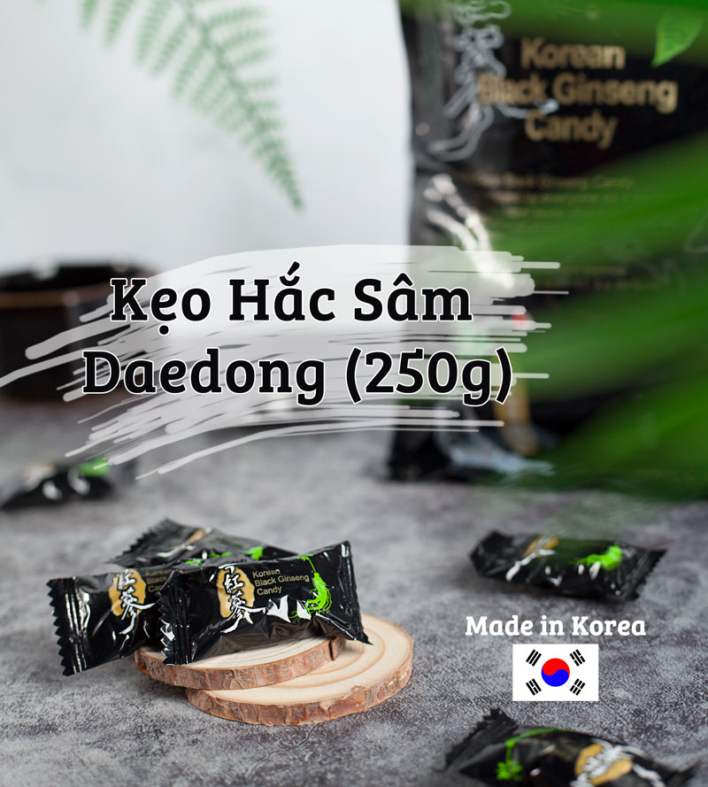 Kẹo hắc sâm Hàn Quốc