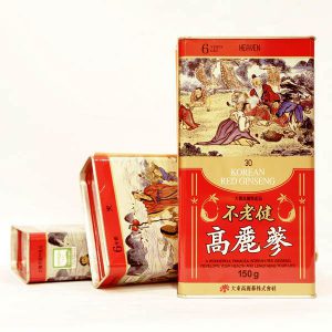 Hồng Sâm Củ Khô Daedong Heaven Korea Số 30 Hộp Thiếc 150gr